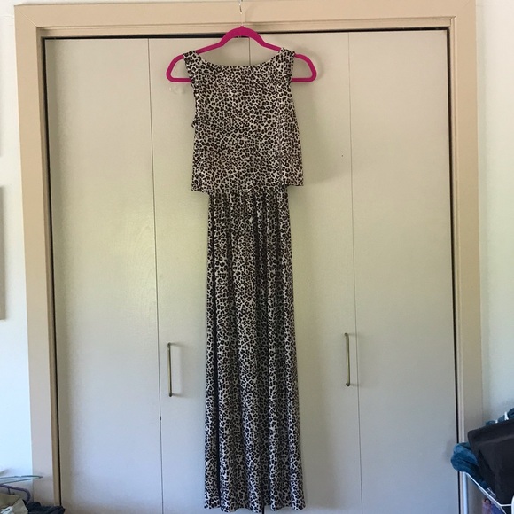 NWT Robert Louis Leopard Print Maxi Dress. Size Small. - Picture 11 of 11